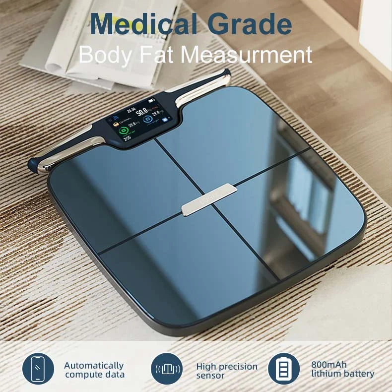 Body Composition Scale 8-Electrode Dual-Frequency Wi‑Fi & Bluetooth