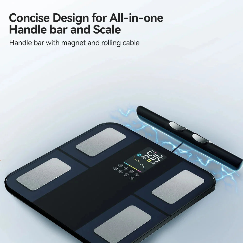 Body Composition Scale 8-Electrode Hand-To-Foot App Sync