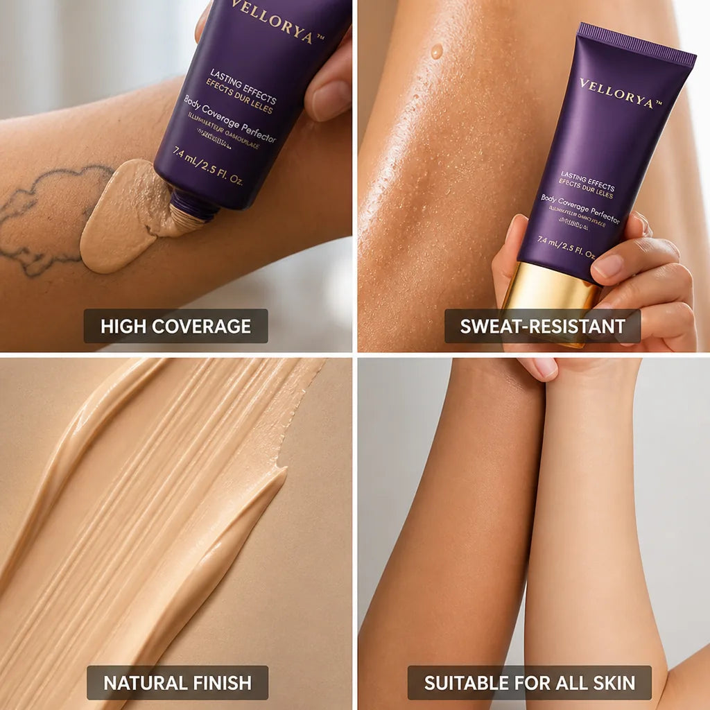 Body Coverage Concealer High Coverage Natural Finish Sweat-Resistant