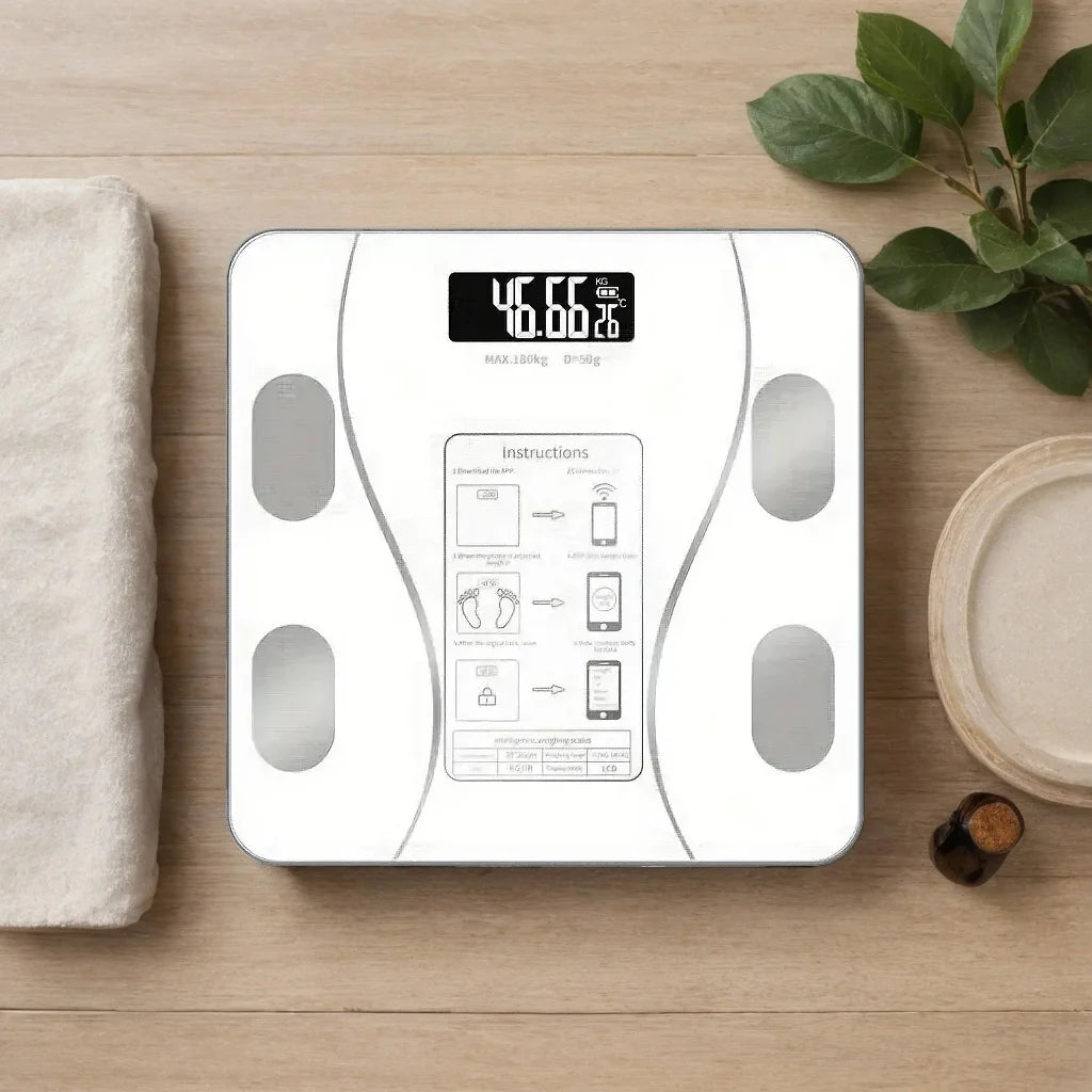Body Fat Scale Bluetooth App Sync 13 Metrics