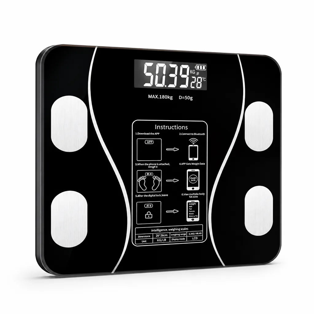 Body Fat Scale Bluetooth & Wi‑Fi 18 Metrics