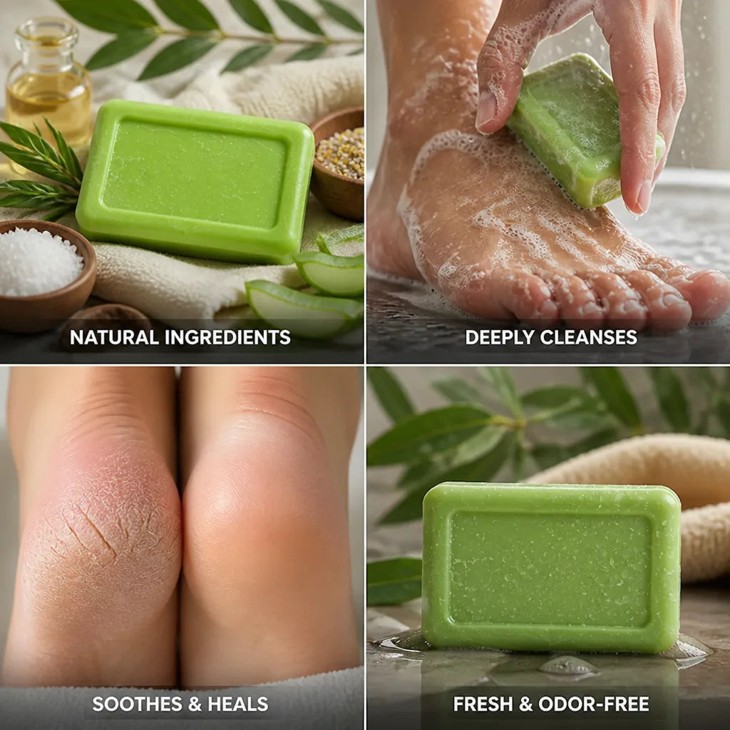 Body & Foot Soap Antifungal Tea Tree & Sulfur