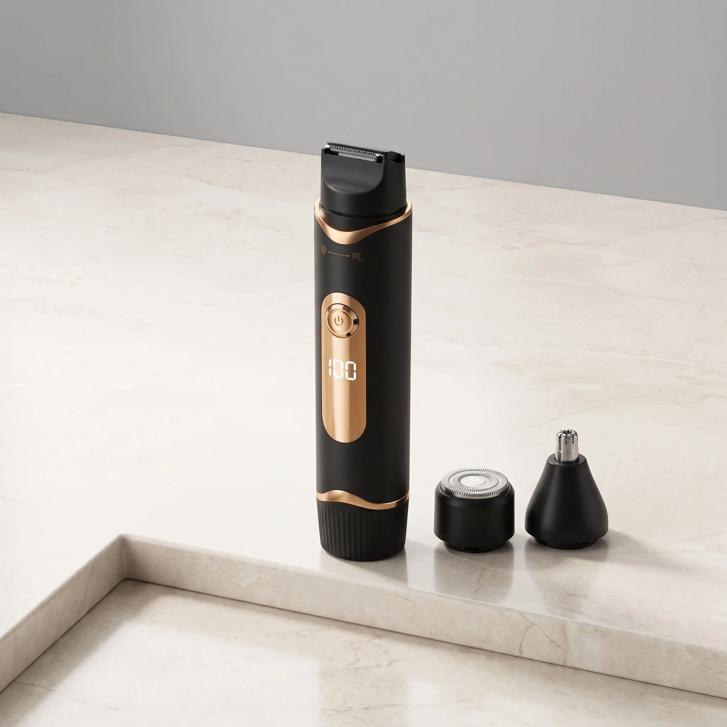 Body Grooming Trimmer 3-in-1 Cordless Stainless Steel Blades