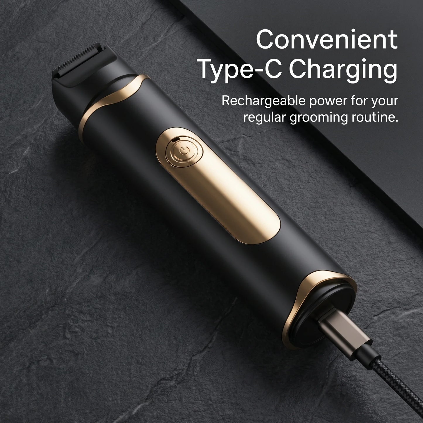 Body Grooming Trimmer 3-in-1 Cordless Stainless Steel Blades