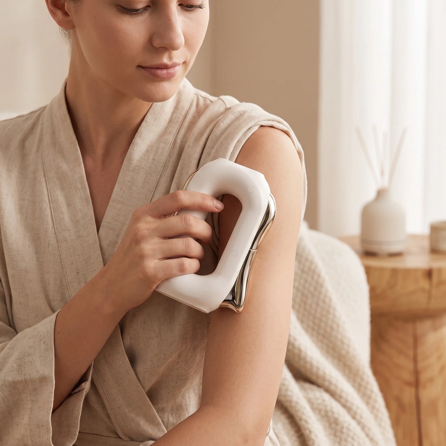 Body Massager Cordless Heated Microcurrent & Vibration