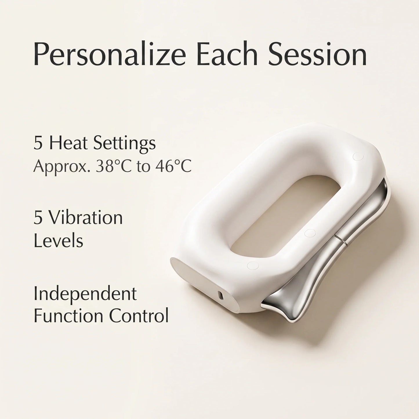Body Massager Cordless Heated Microcurrent & Vibration