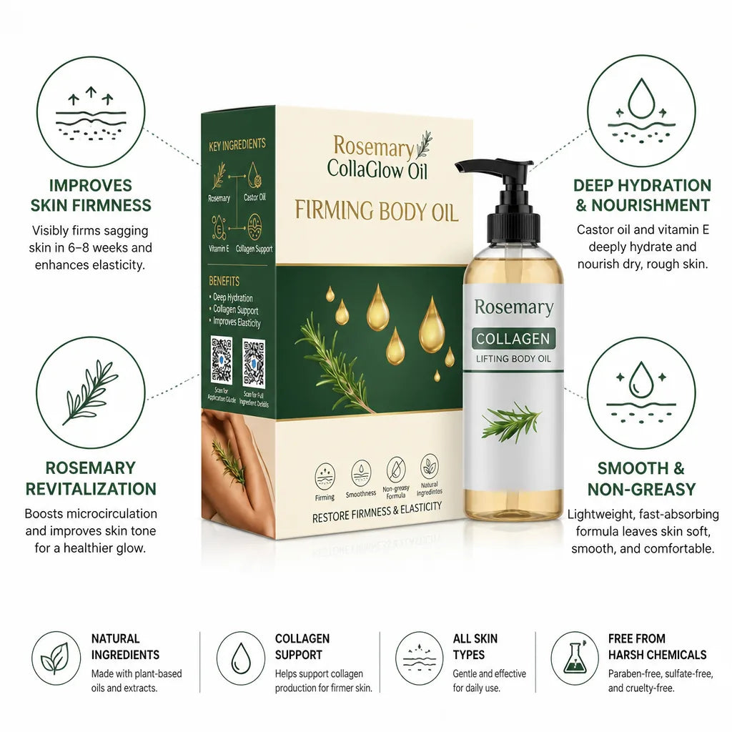 Body Oil Firming Rosemary & Vitamin E