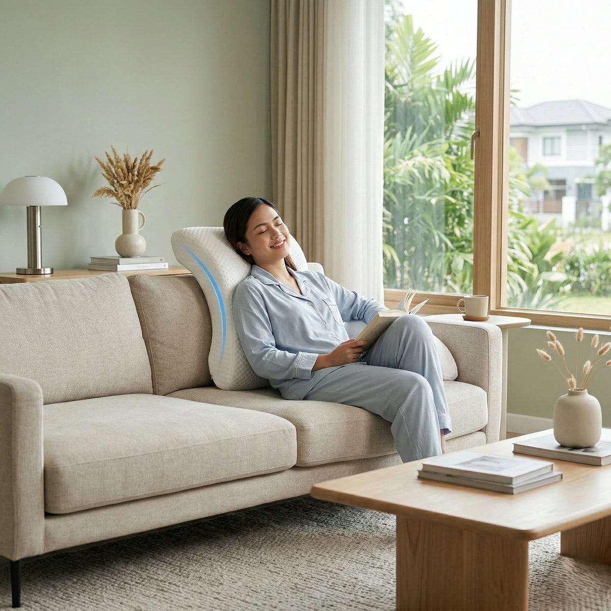Body Pillow U-Shaped Ergonomic Support