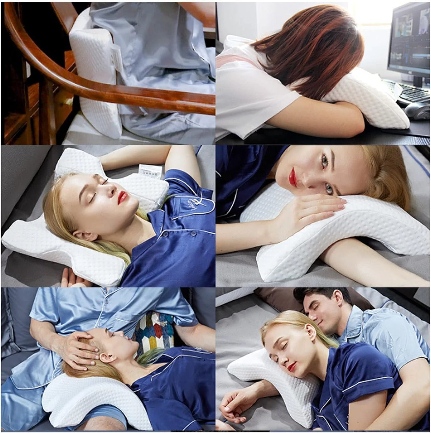 Body Pillow U-Shaped Ergonomic Support