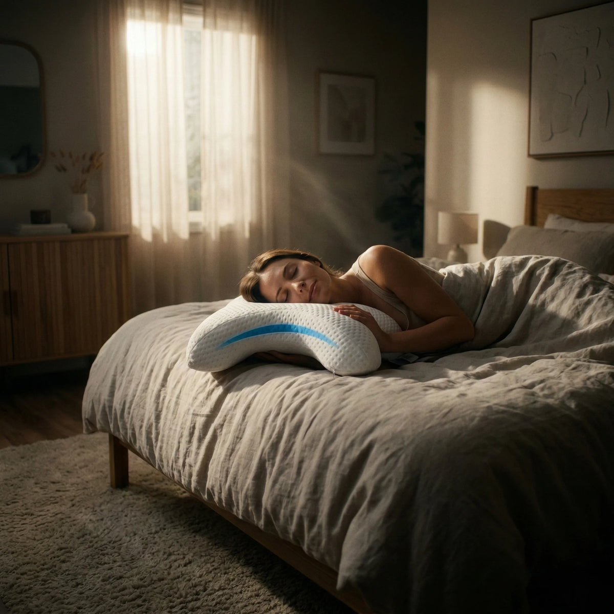 Body Pillow U-Shaped Ergonomic Support