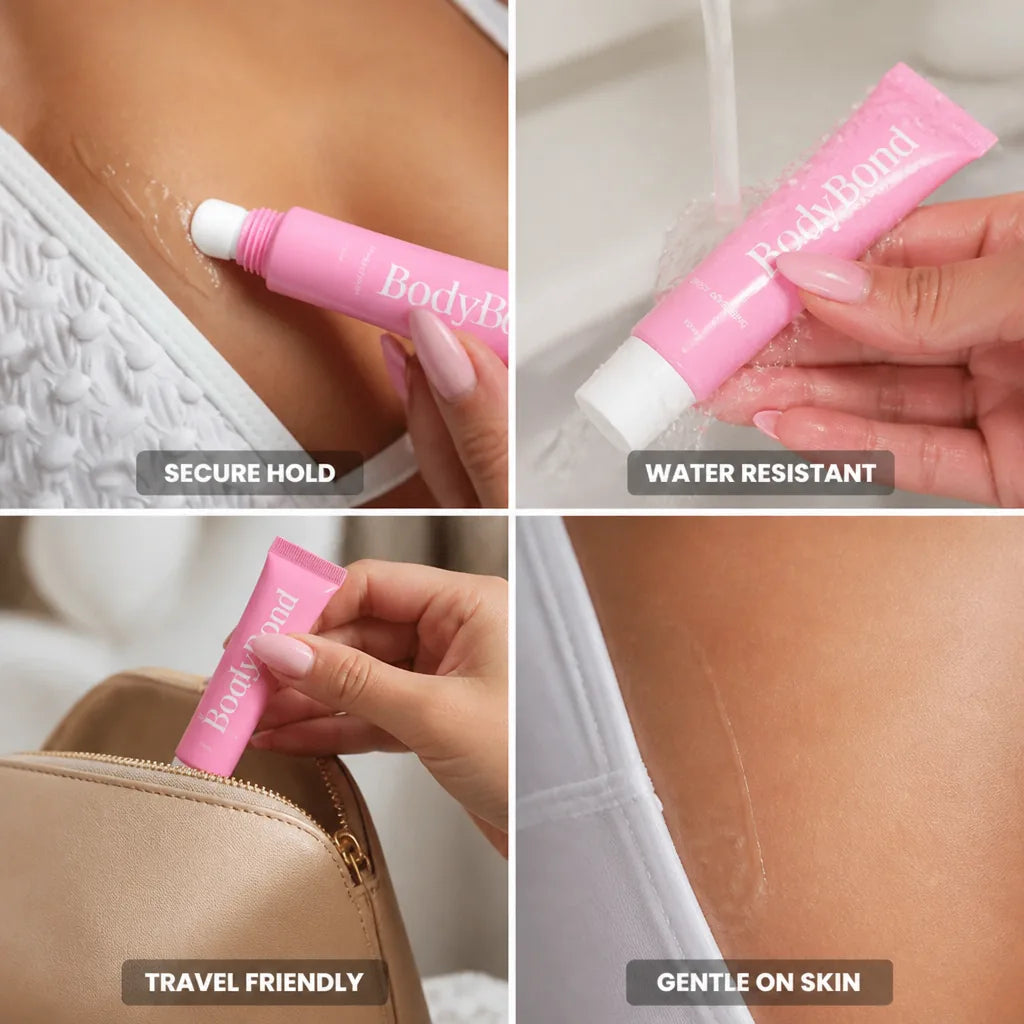 Body Tape Double-Sided & Long-Lasting Gentle Skin Adhesive