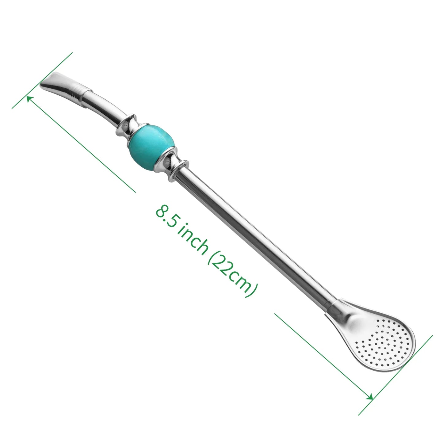 Bombilla Straw Set Stainless Steel Built-In Filter