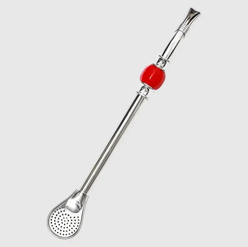 Bombilla Straw Set Stainless Steel Built-In Filter