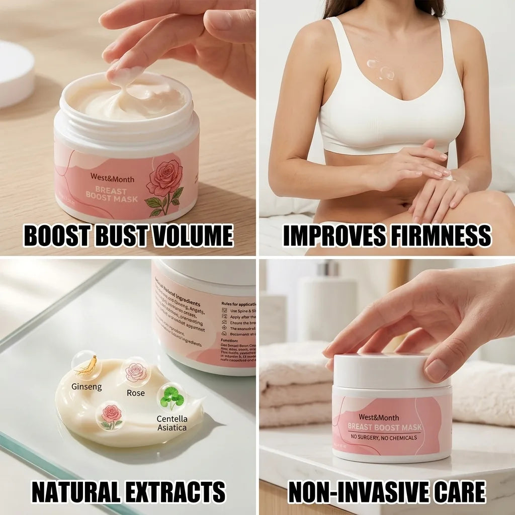 Breast Enhancement Mask Firming & Lifting Natural Extracts