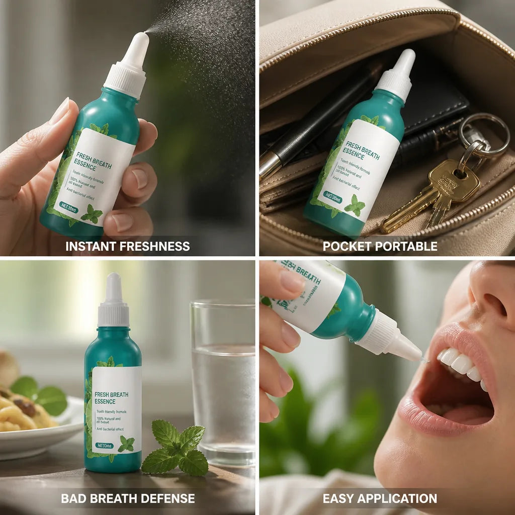 Breath Freshener Mint Pocket Applicator Instant Freshness