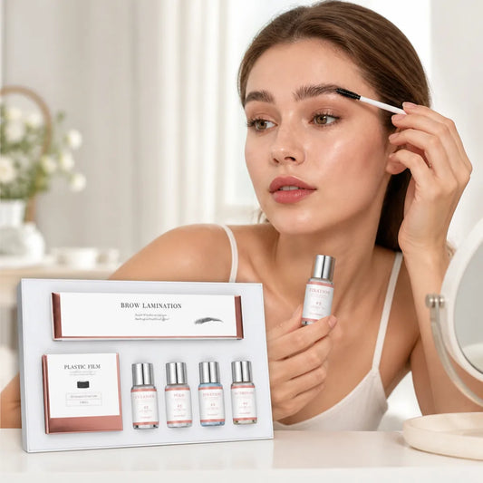 Brow Lamination Kit Salon-Quality Gentle Formula & Tools