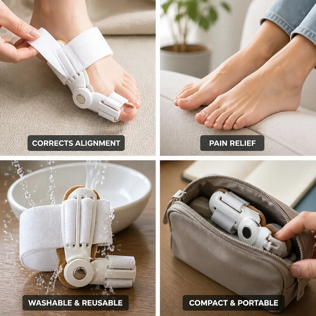 Bunion Corrector Adjustable Medical Grade Gel