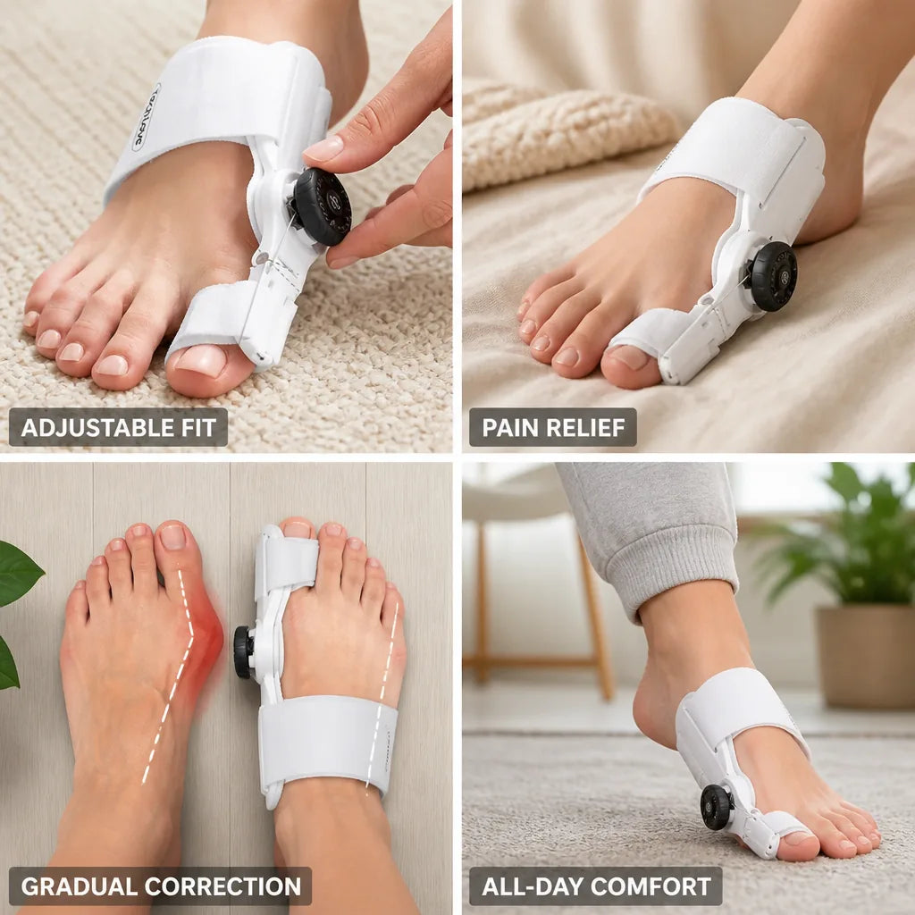 Bunion Corrector Gel Cushion & Adjustable Support