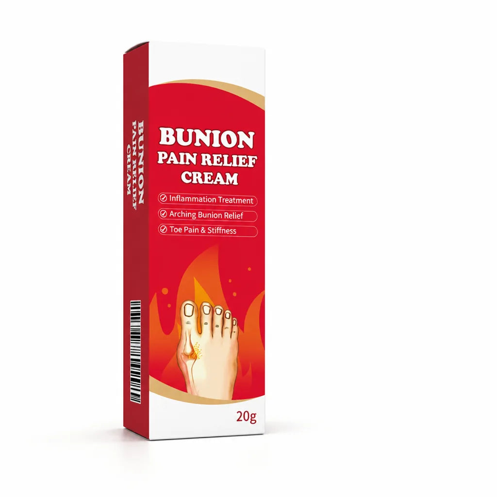 Bunion Relief Cream Fast-Absorbing Topical Pain Relief 20g