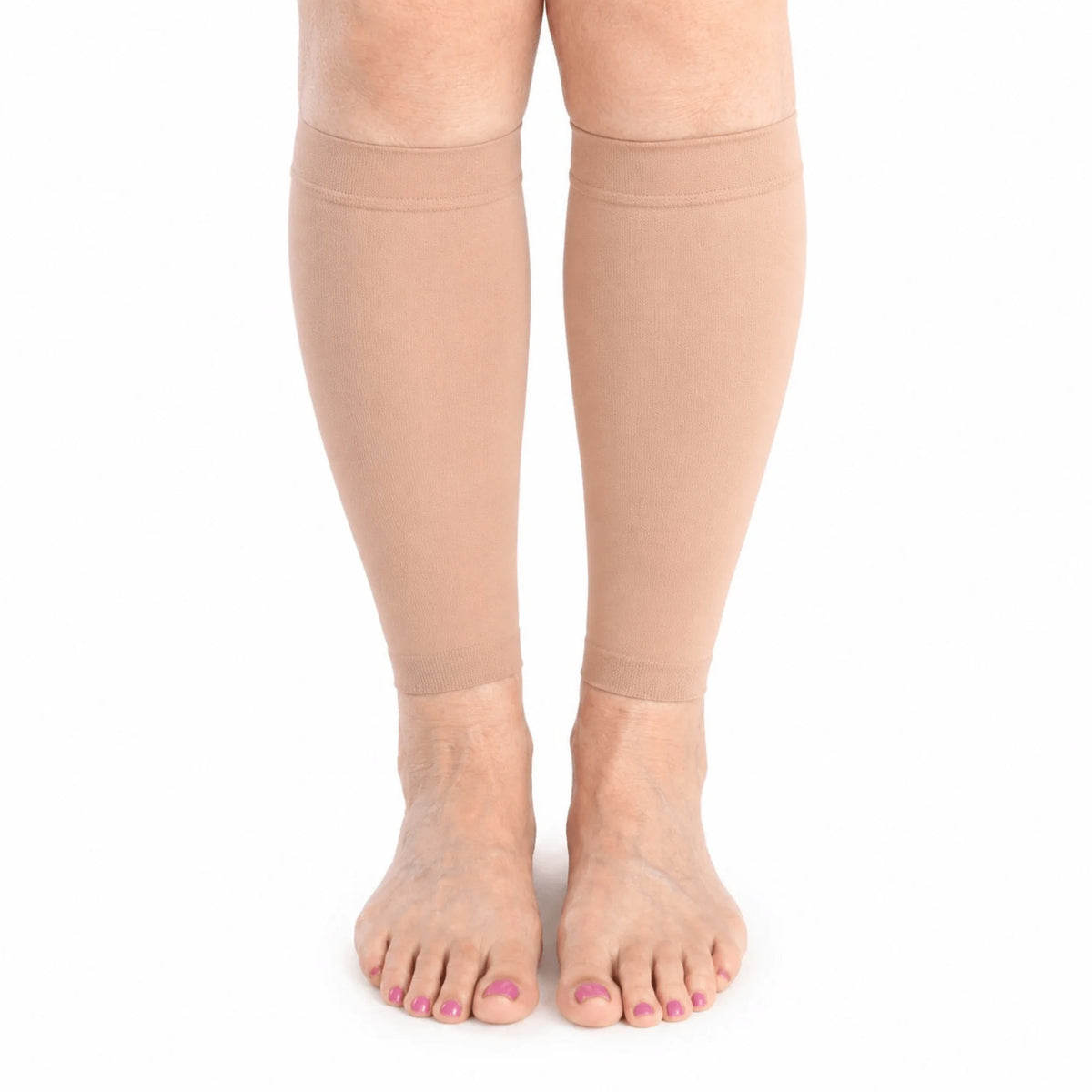 Calf Compression Sleeves Footless 23-32 mmHg Low-Profile
