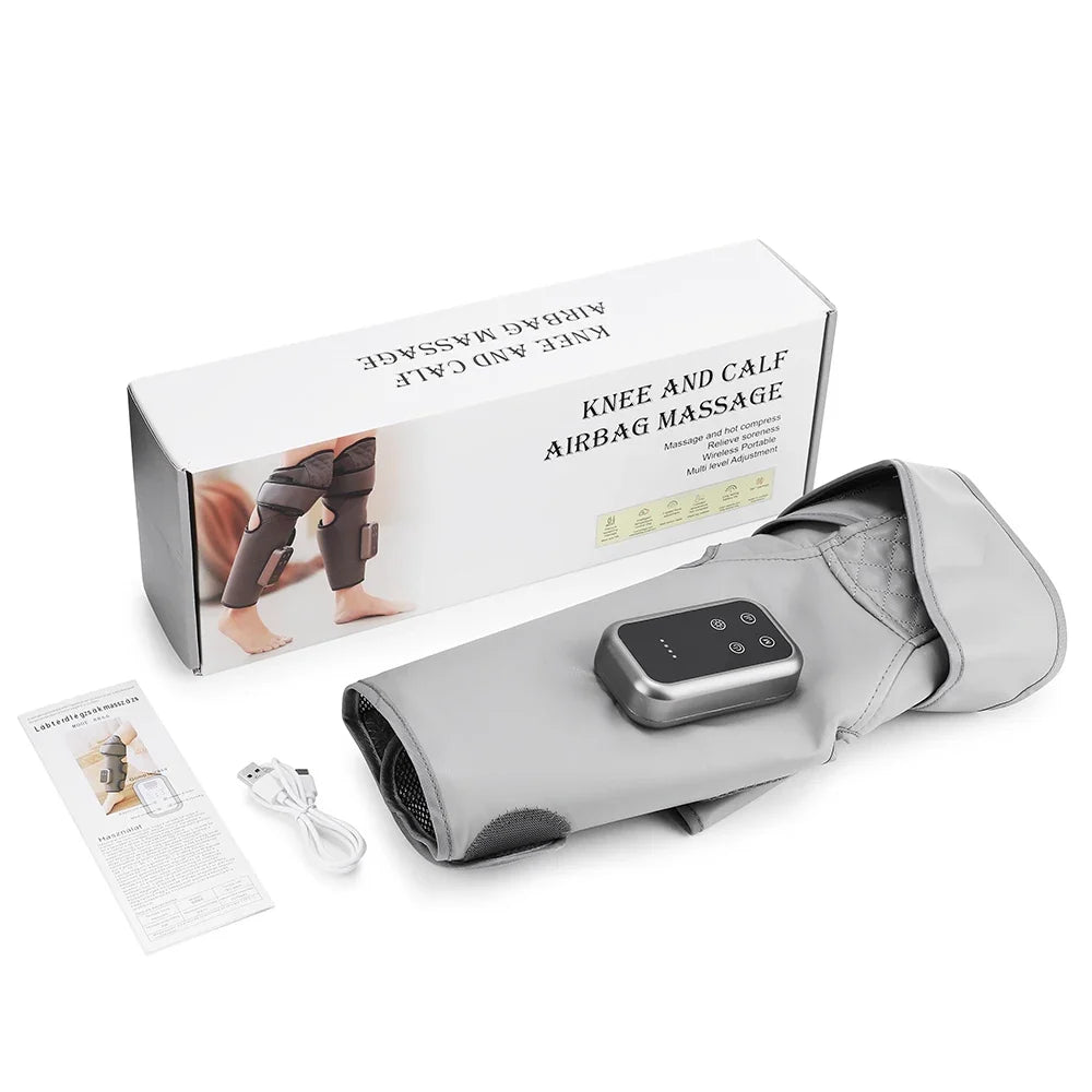 Calf & Knee Massager Cordless Air Compression & Heat