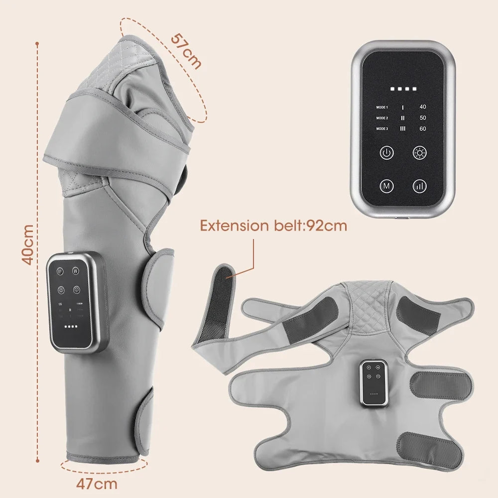 Calf & Knee Massager Cordless Air Compression & Heat