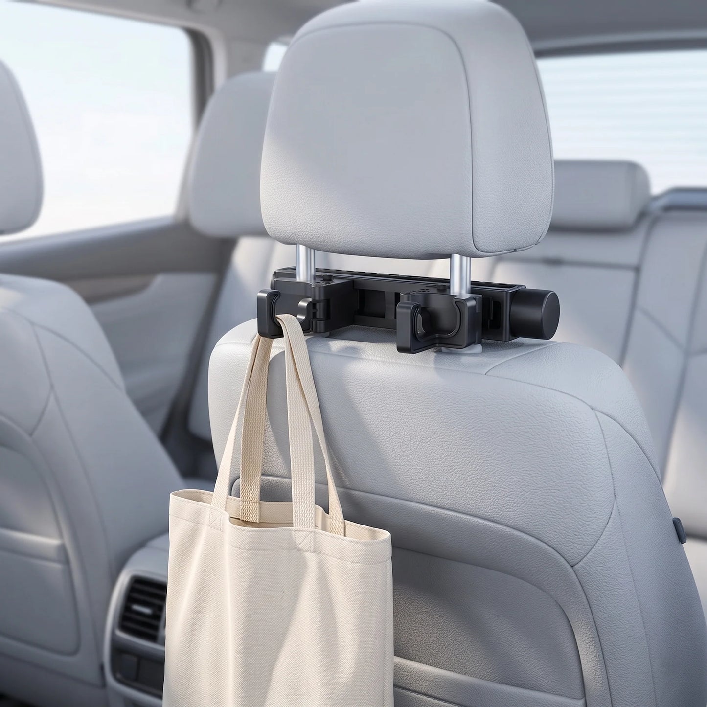 Car Headrest Pillow 360-Degree Adjustable Memory Foam