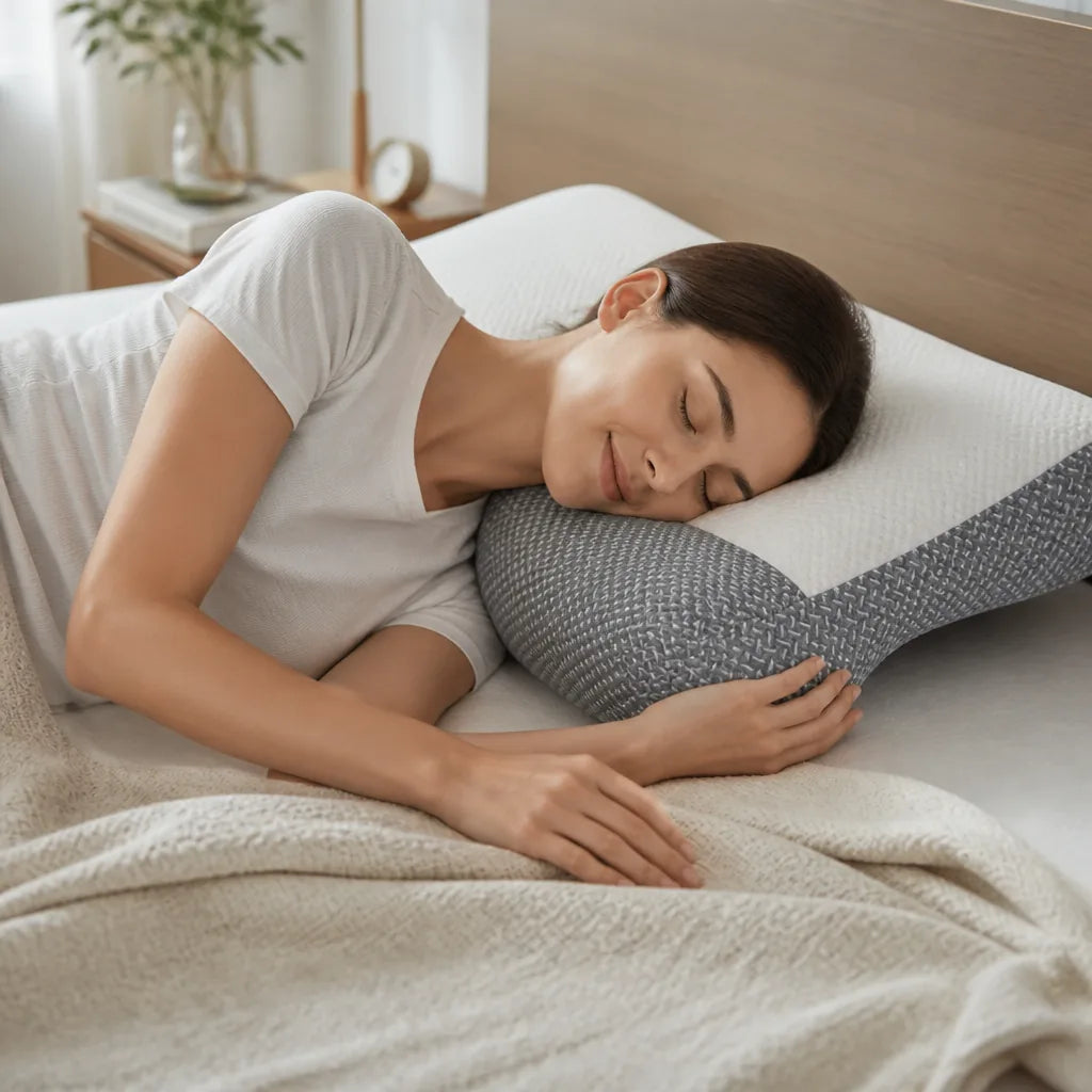 Cervical Pillow Ergonomic Contour & Breathable Neck Support