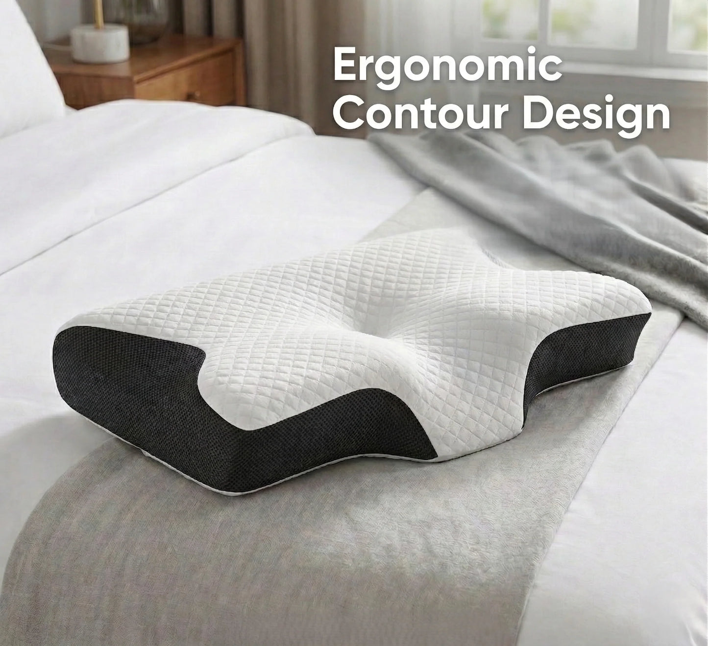 Cervical Pillow Memory Foam Contour Support