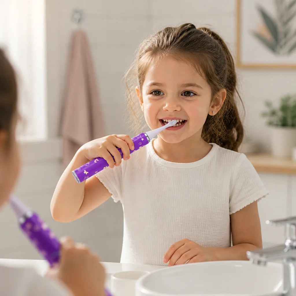 Children's Electric Toothbrush Gentle Sonic Color Options