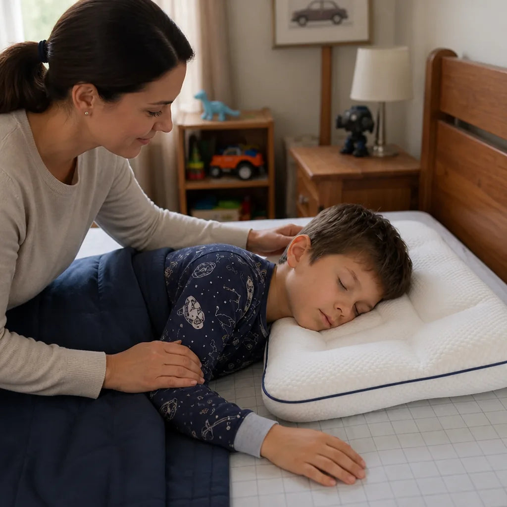 Children's Posture Pillow Ergonomic Neck & Spine Support Ages 1–18