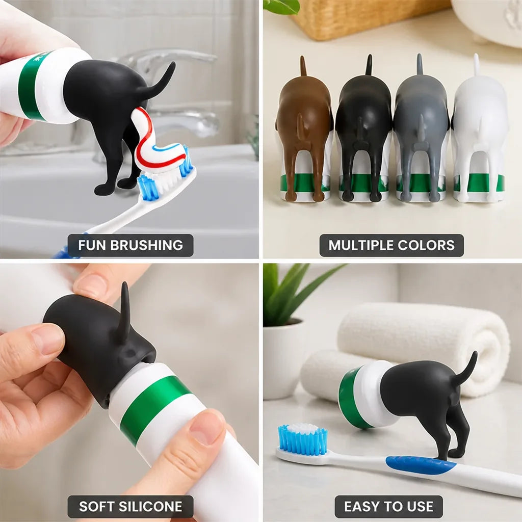 Children's Toothbrush Soft Silicone Animal Shaped