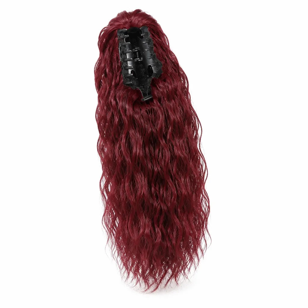 Clip-In Ponytail Extension Instant Volume Natural-Looking