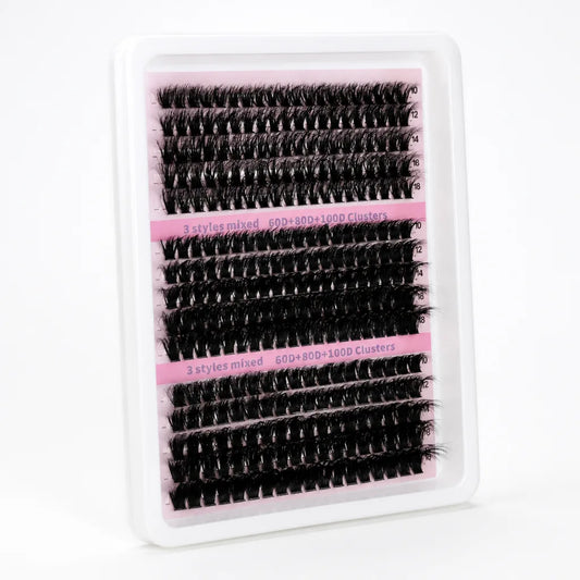 Cluster Lashes 5D Volume Mixed Lengths Reusable