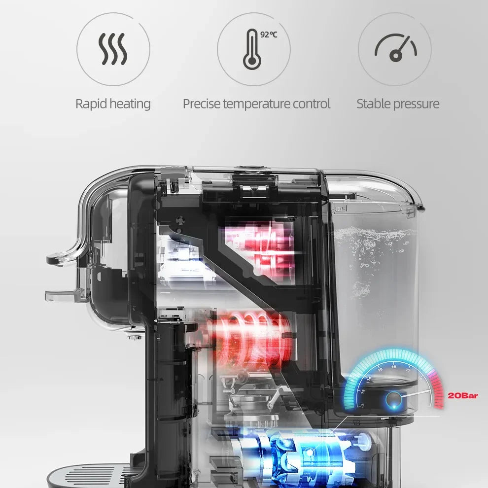 Coffee Maker 5-In-1 Multi-Pod & Ground Hot & Cold