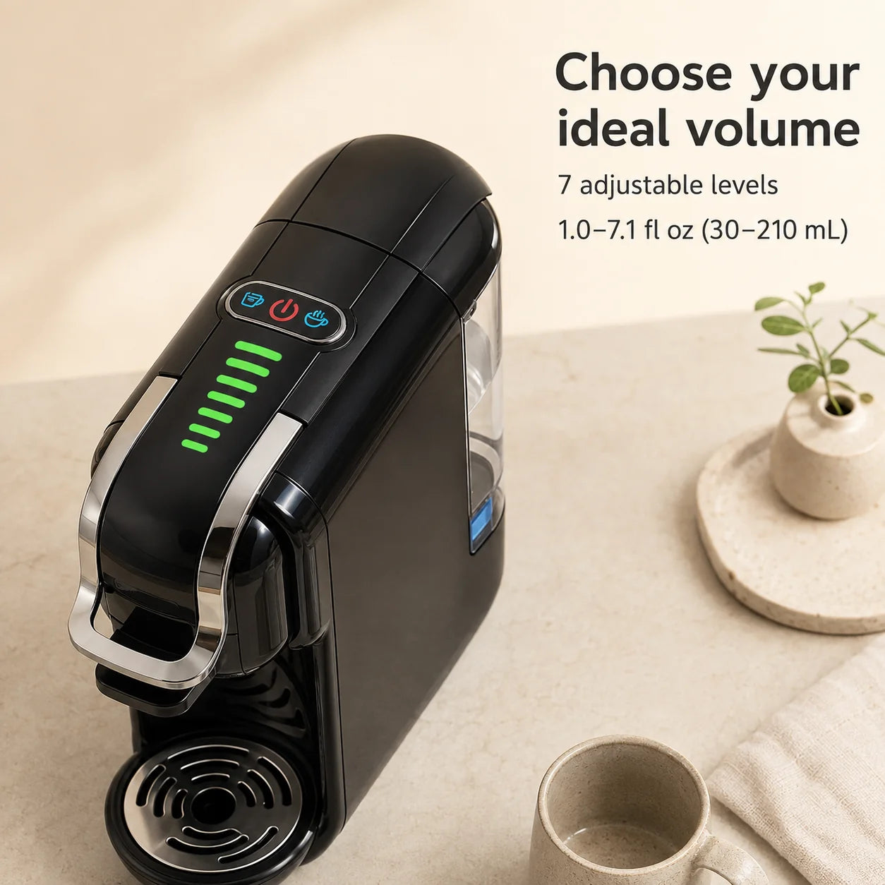 Coffee Maker 5-In-1 Multi-Pod & Ground Hot & Cold
