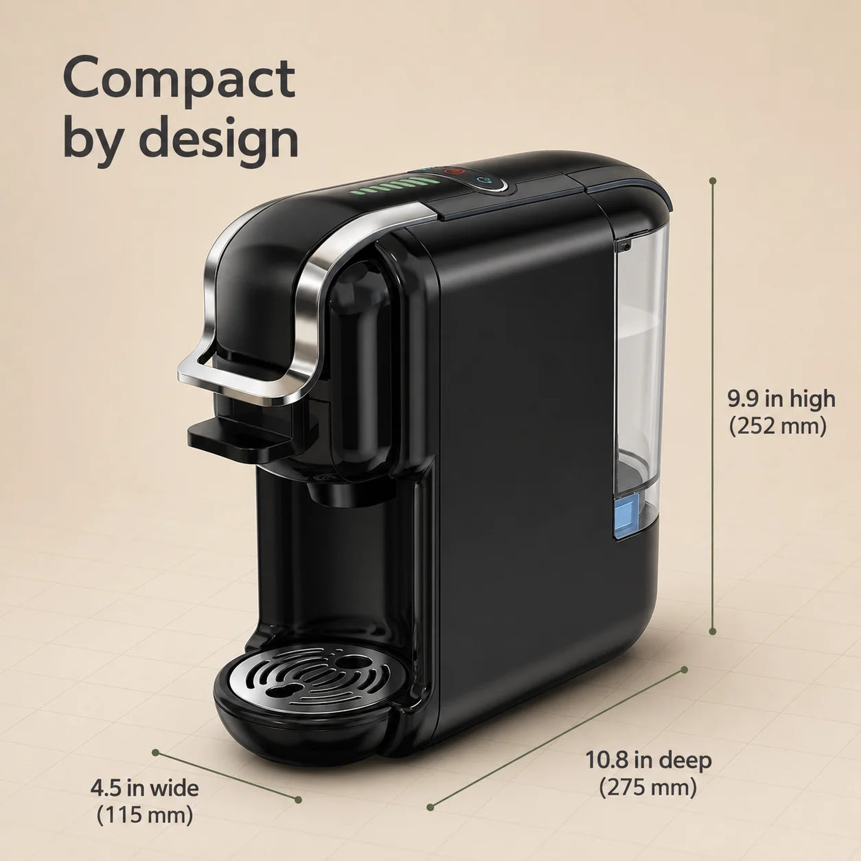 Coffee Maker 5-In-1 Multi-Pod & Ground Hot & Cold