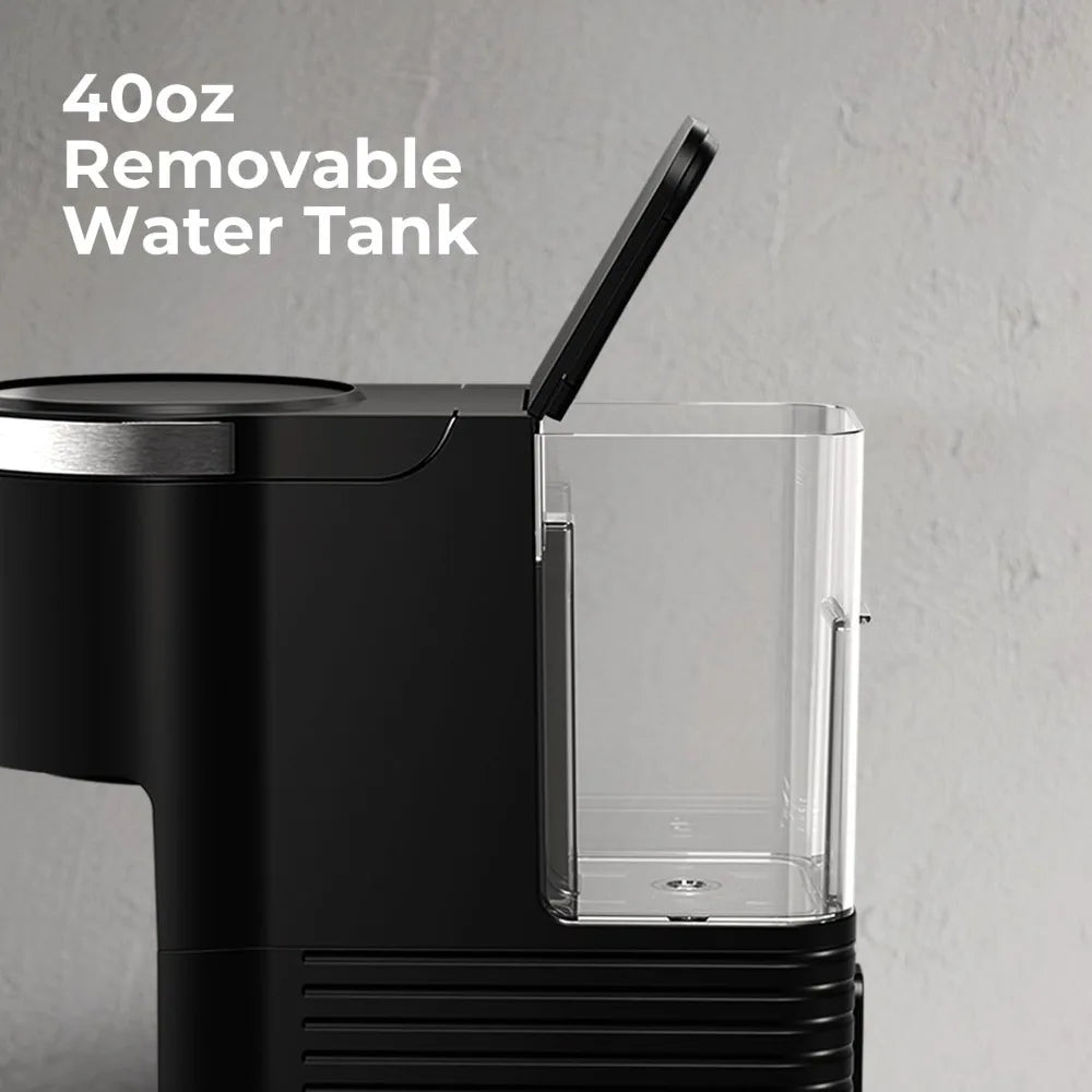 Coffee Maker Dual Brew Pods & Ground 40oz Tank