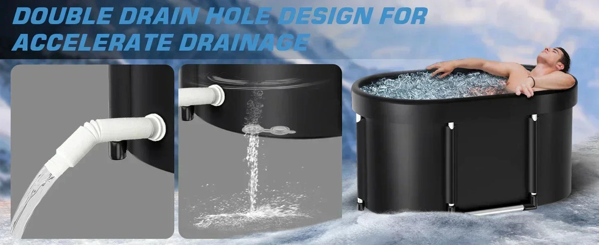 Cold Plunge Tub Foldable & Portable Space-Saving