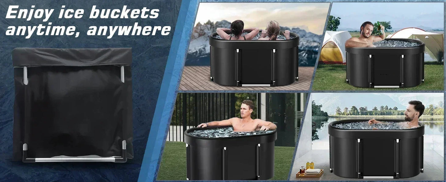 Cold Plunge Tub Foldable & Portable Space-Saving
