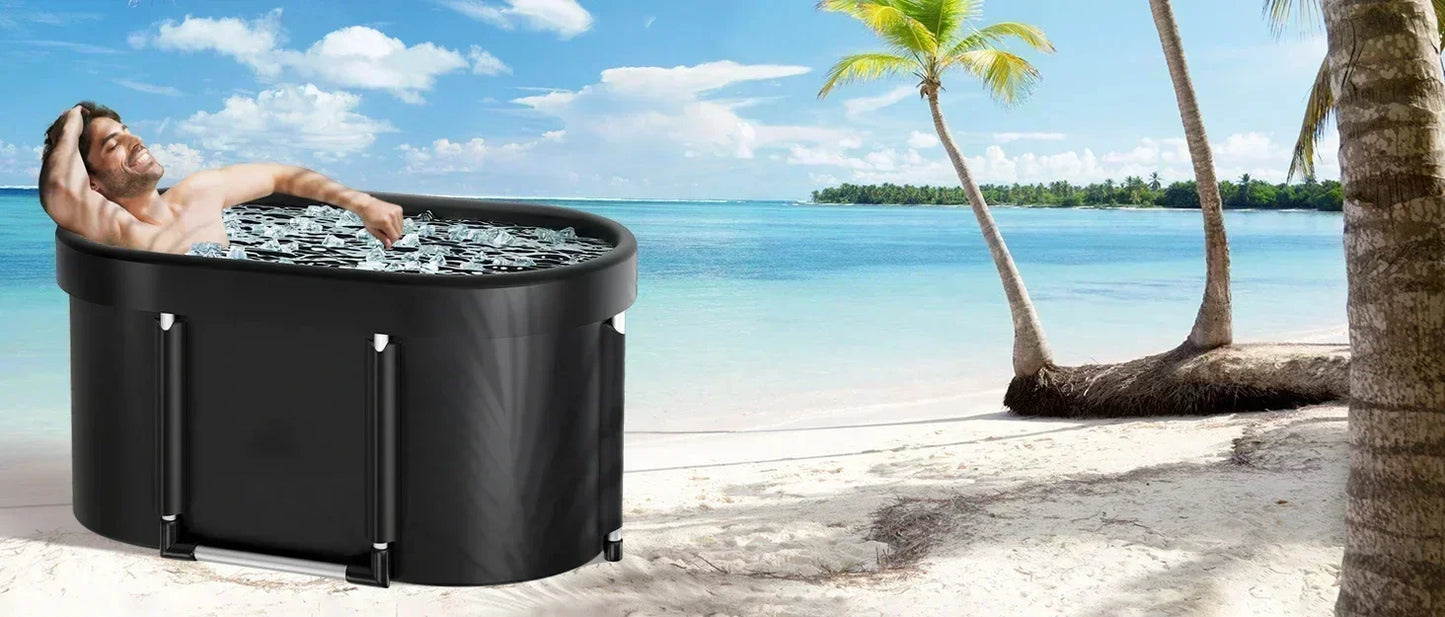 Cold Plunge Tub Foldable & Portable Space-Saving