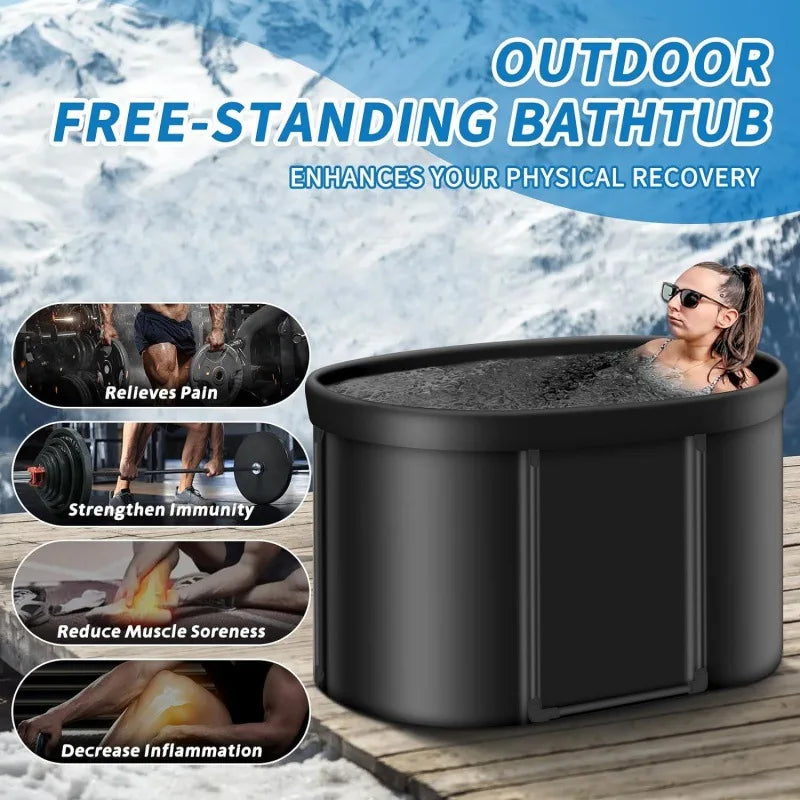 Cold Plunge Tub Foldable & Portable Space-Saving