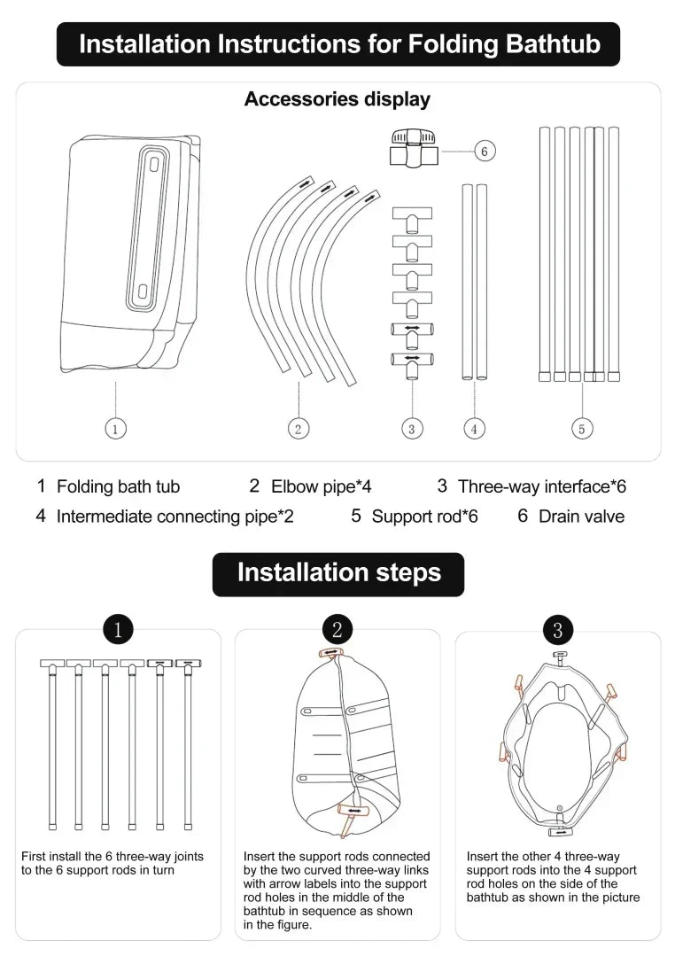 Cold Plunge Tub Foldable & Portable Space-Saving