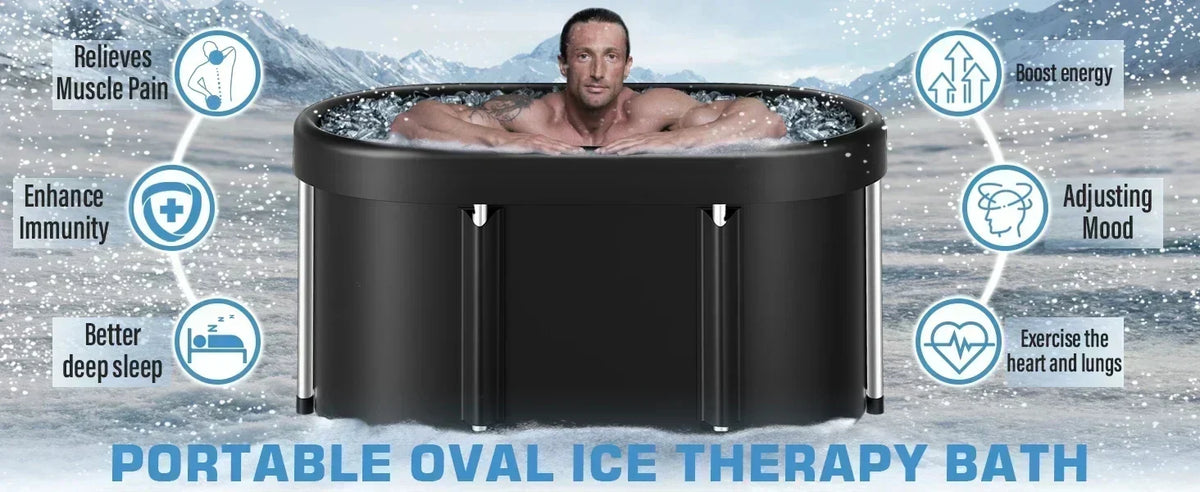Cold Plunge Tub Foldable & Portable Space-Saving