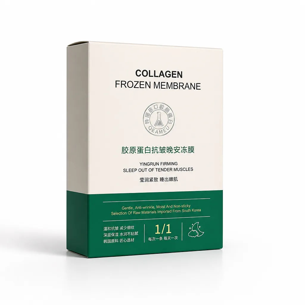 Collagen Face Mask Overnight Gel Matrixyl & Argireline 30 Pieces