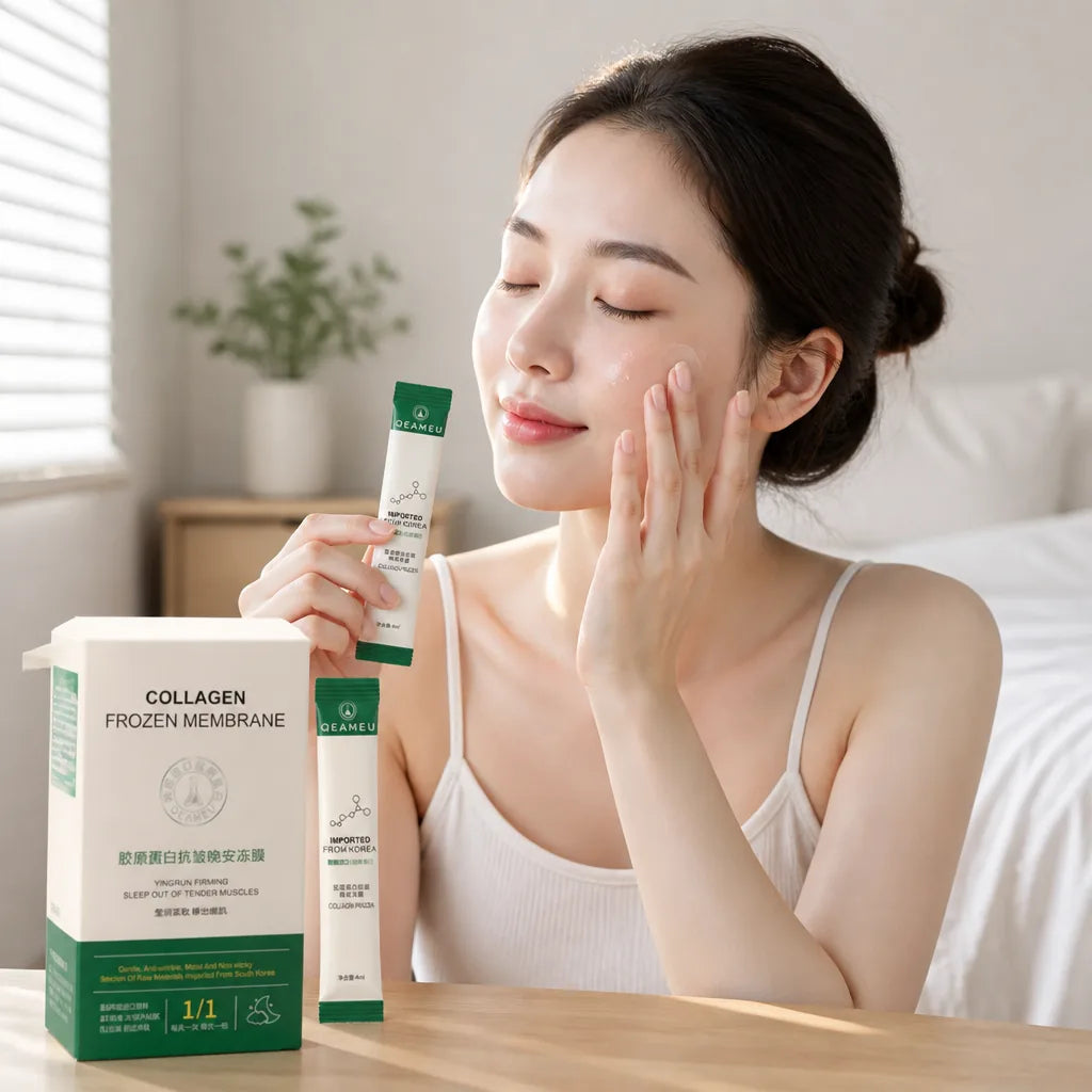 Collagen Face Mask Overnight Gel Matrixyl & Argireline 30 Pieces