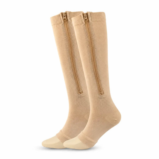 Compression Socks 20-30 mmHg 7-Zone Breathable Nylon