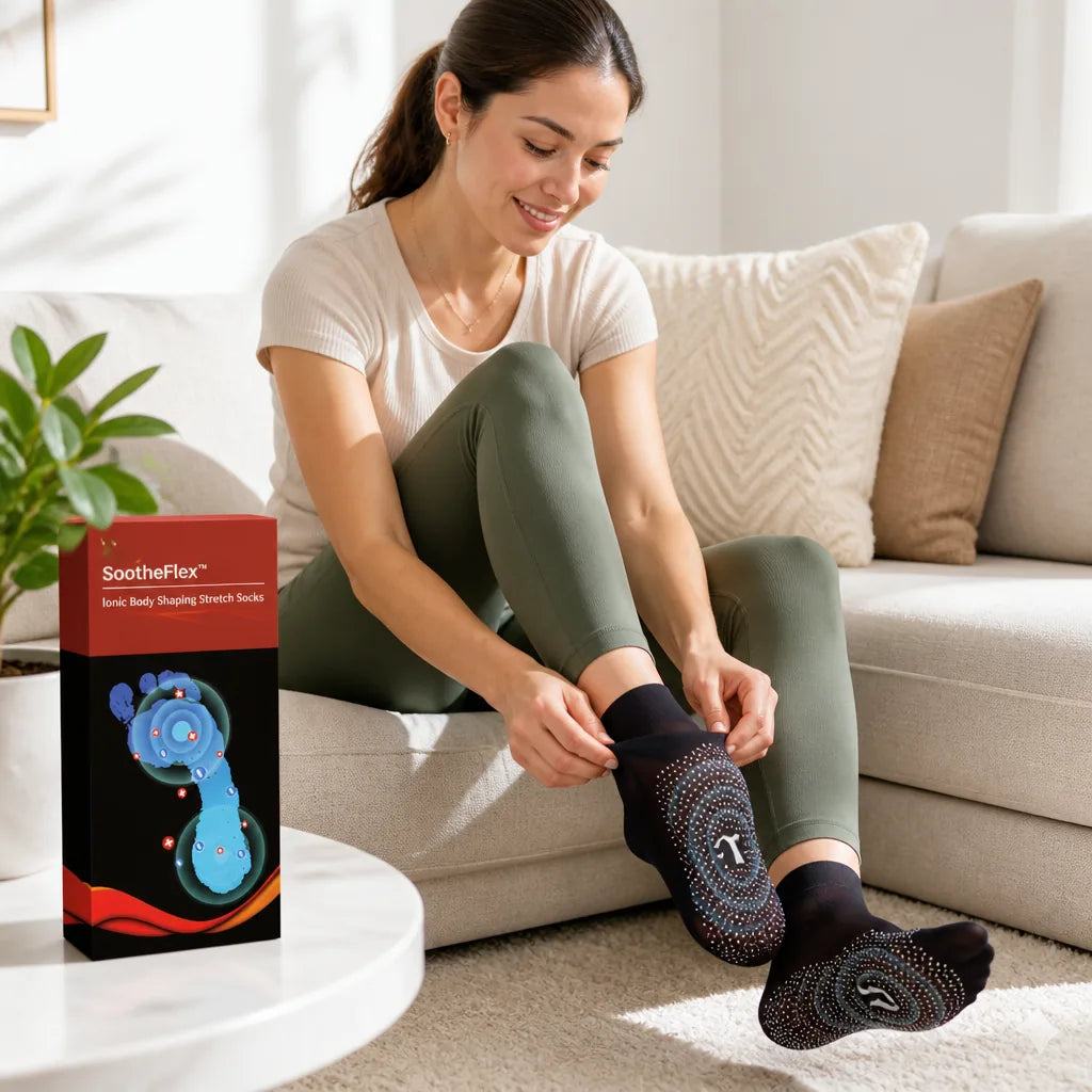 Compression Socks Gentle Compression Massage Sole