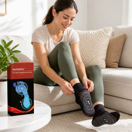 Compression Socks Gentle Compression Massage Sole