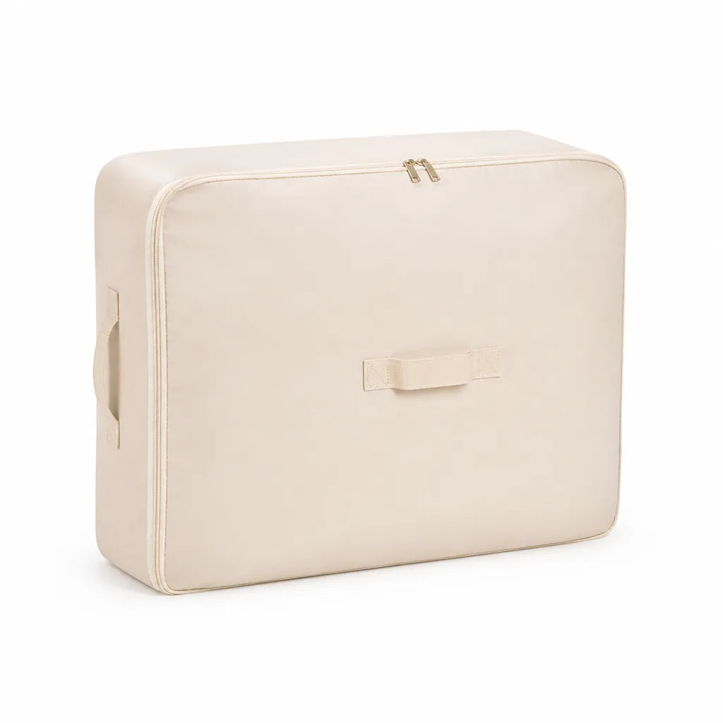 Compression Storage Bag No-Vacuum Water-Repellent Nylon Reinforced Handles